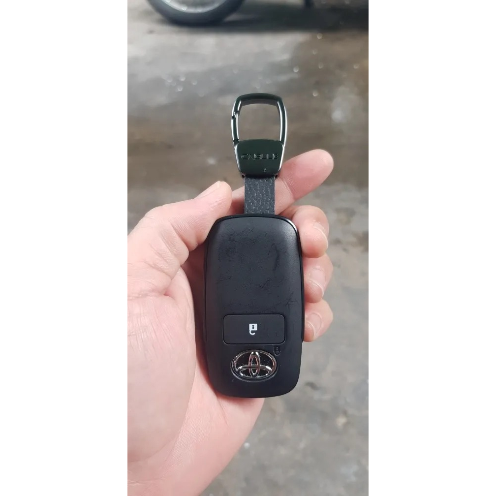 Móc khoá da bò cao cấp Cabule đa năng cho xe ô tô,chất liệu hợp kim,da bò siêu dày,không còn lo lạc mất chìa khoá