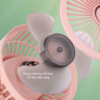 Quạt kẹp trên xe đẩy cho bé