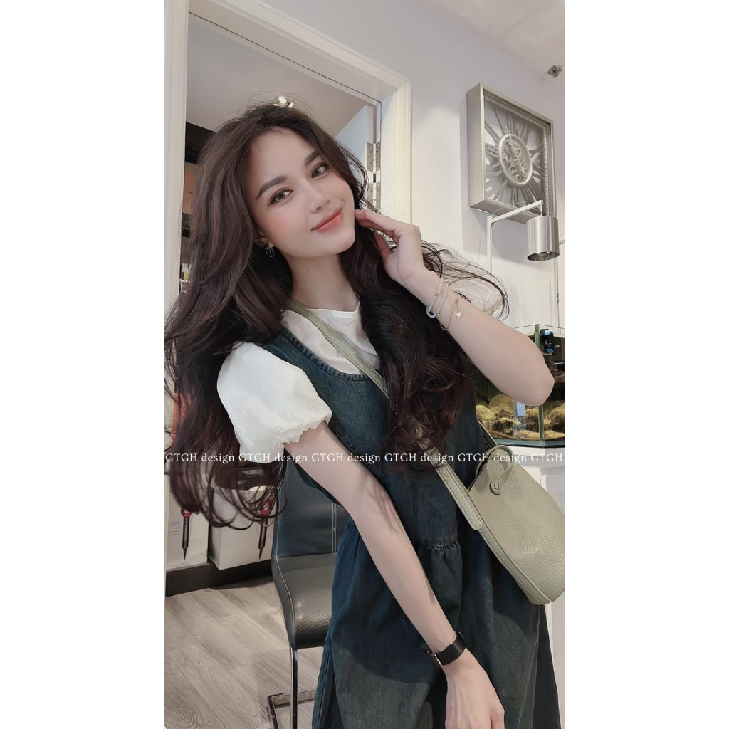 Set Áo Voan Mix Váy Jean