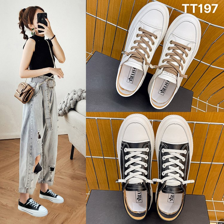 Giày thể thao dây rút 2cm - TT197