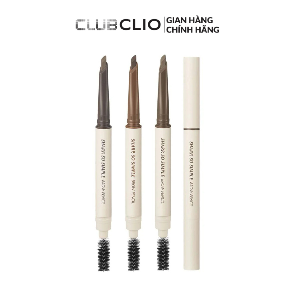 Chì Kẻ Mày Clio Sharp So Simple Brow Pencil 0.18g