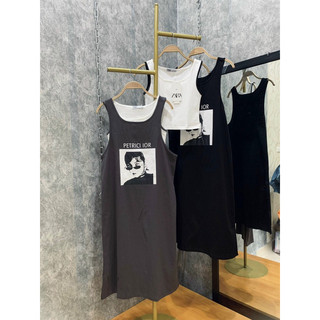 Váy cotton dáng suông 2 màu