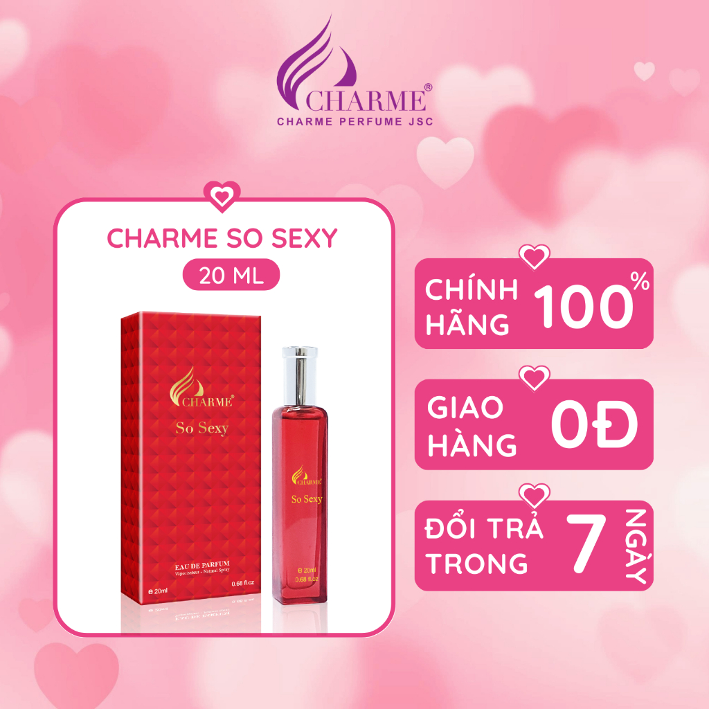 Nước hoa nữ Charme So Sexy 20ml
