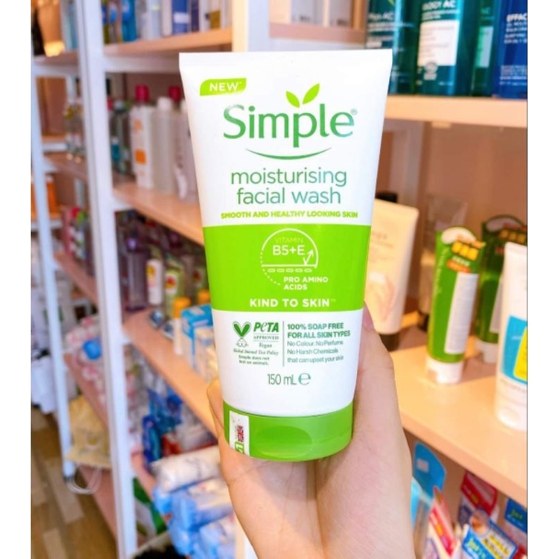 Sữa rửa mặt Simple