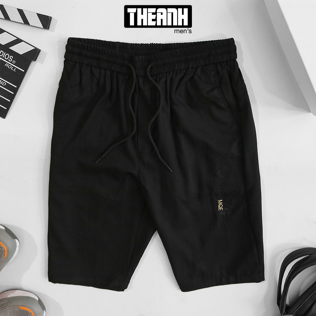 Quần Short đũi nam cao cấp chất đũi xước giãn nhẹ nhàng, thoải mái, nam tính Thế Anh Store