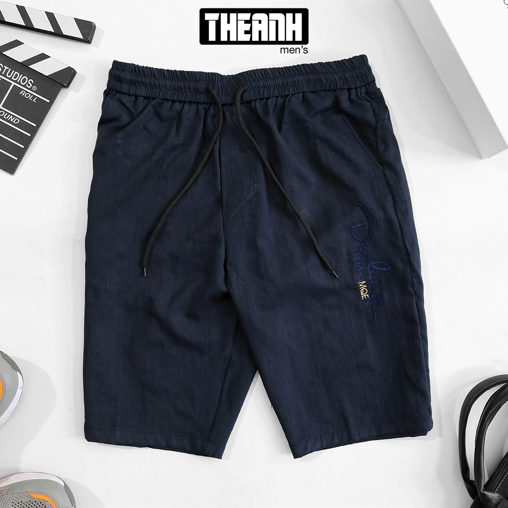 Quần Short đũi nam cao cấp chất đũi xước giãn nhẹ nhàng, thoải mái, nam tính Thế Anh Store