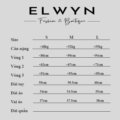 Áo sơ mi nữ dáng croptop ELWYN EL34