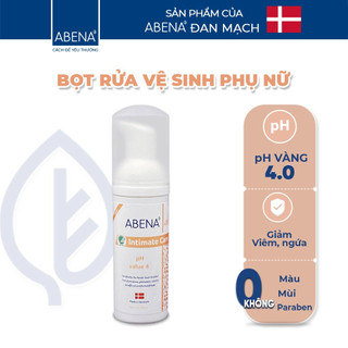 Bọt rửa vệ sinh phụ nữ Abena Intimate Care 50ml nhập khẩu từ Châu Âu