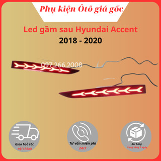 Led gầm sau xe huyndai accent 2018, 2019, 2020 loại mũi tên