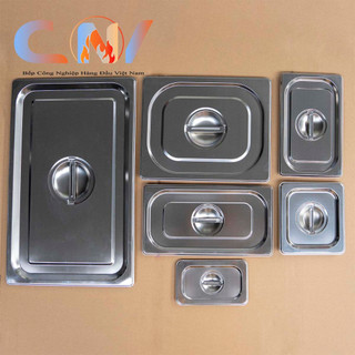 Nắp khay đựng thạch topping trà sữa chất liệu inox nhiều kích thước NTPT06