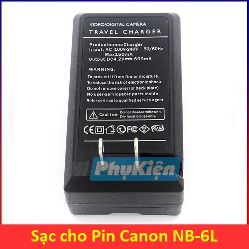 Sạc cho Canon NB-6L