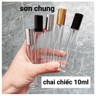 Chai Lọ Chiết Nước Hoa 10ml (COMBO 10 CÁI) tròn/vuông thủy tinh