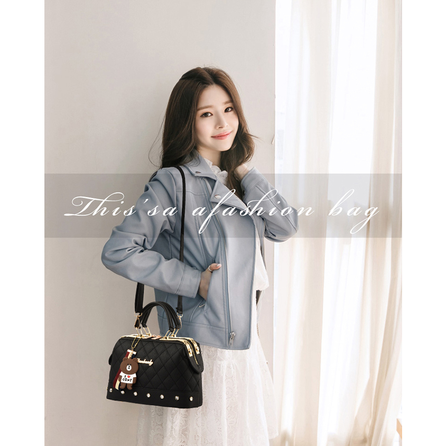 Túi xách trung niên đi tiệc túi xách nữ tặng mẹ hình hộp mini sang trọng M10