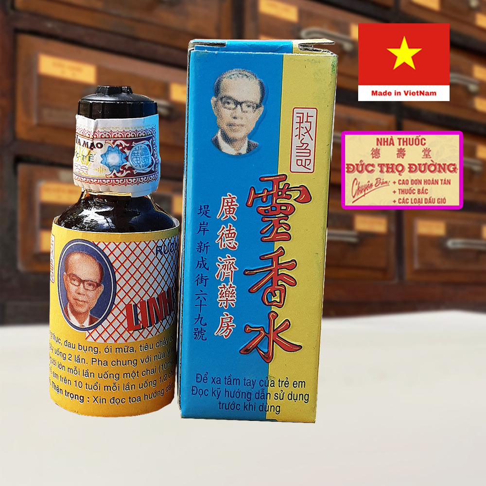 Linh Hương Thủy - Chai 10ml - Giảm đau bụng, nôn mửa