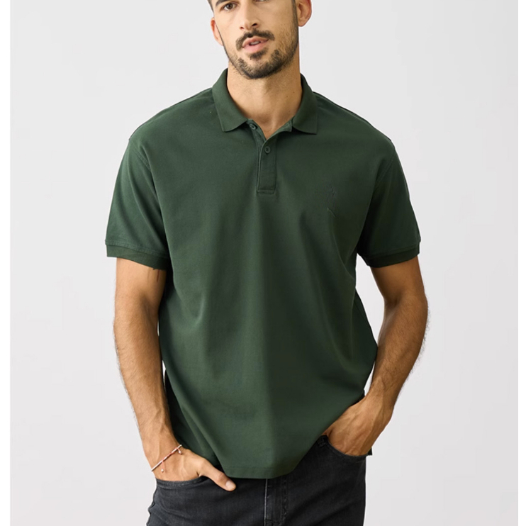 Áo Polo nam có cổ basic LAB+ COTTONLAB vải cá mập cotton, nam tính, chỉn chu, sang trọng