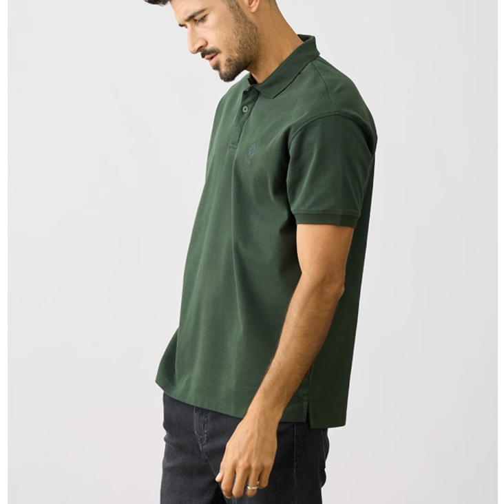 Áo Polo nam có cổ basic LAB+ COTTONLAB vải cá mập cotton, nam tính, chỉn chu, sang trọng