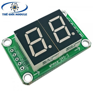 Module hiển thị 2 led 7 đoạn 74hc595