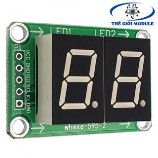 Module hiển thị 2 led 7 đoạn 74HC595
