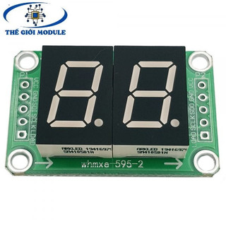 Module hiển thị 2 led 7 đoạn 74HC595