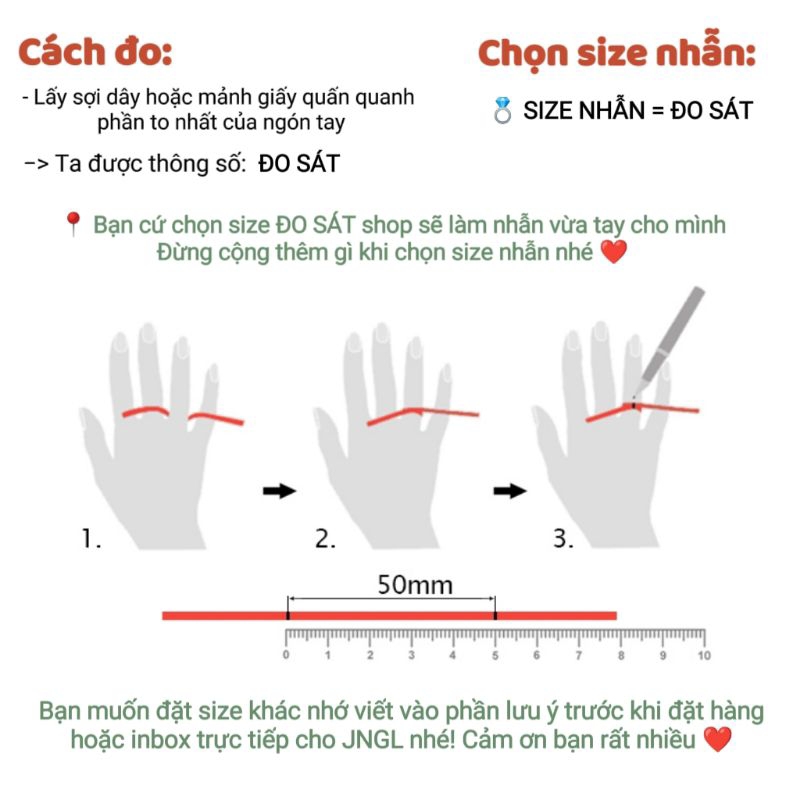 Nhẫn hạt cườm gạo kết hoa nhí