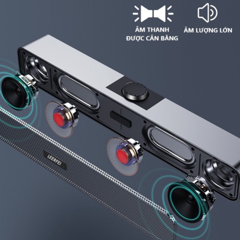 Loa Máy Tính Để Bàn bluetooth 350bs 360 Độ