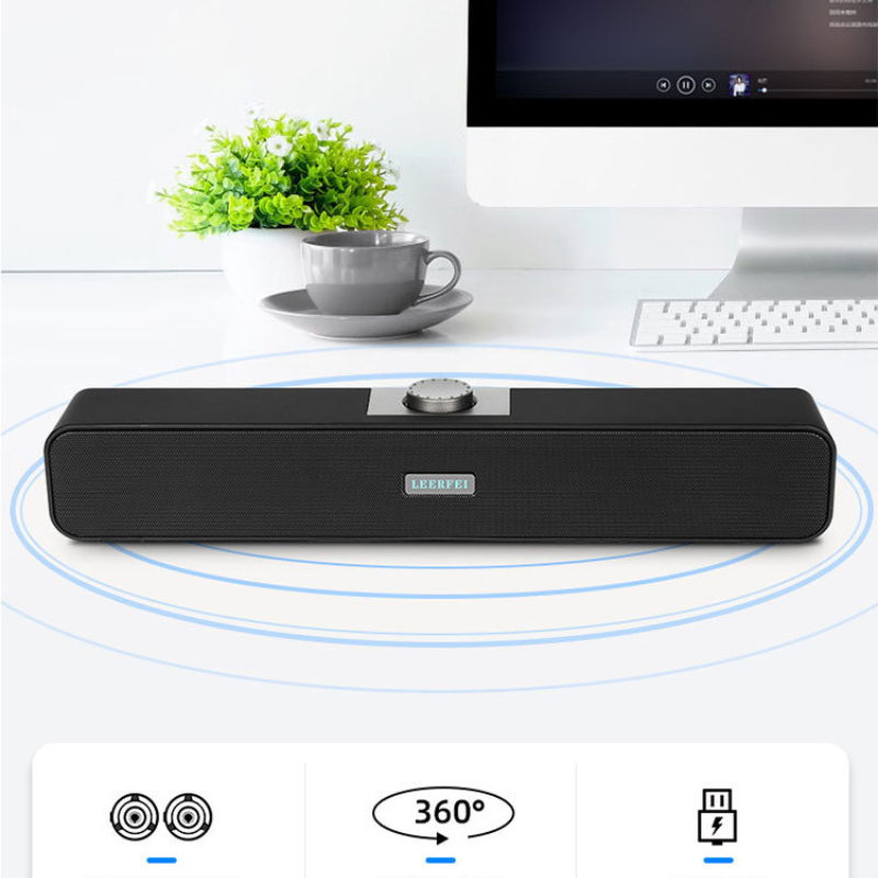 Loa Máy Tính Để Bàn bluetooth 350bs 360 Độ