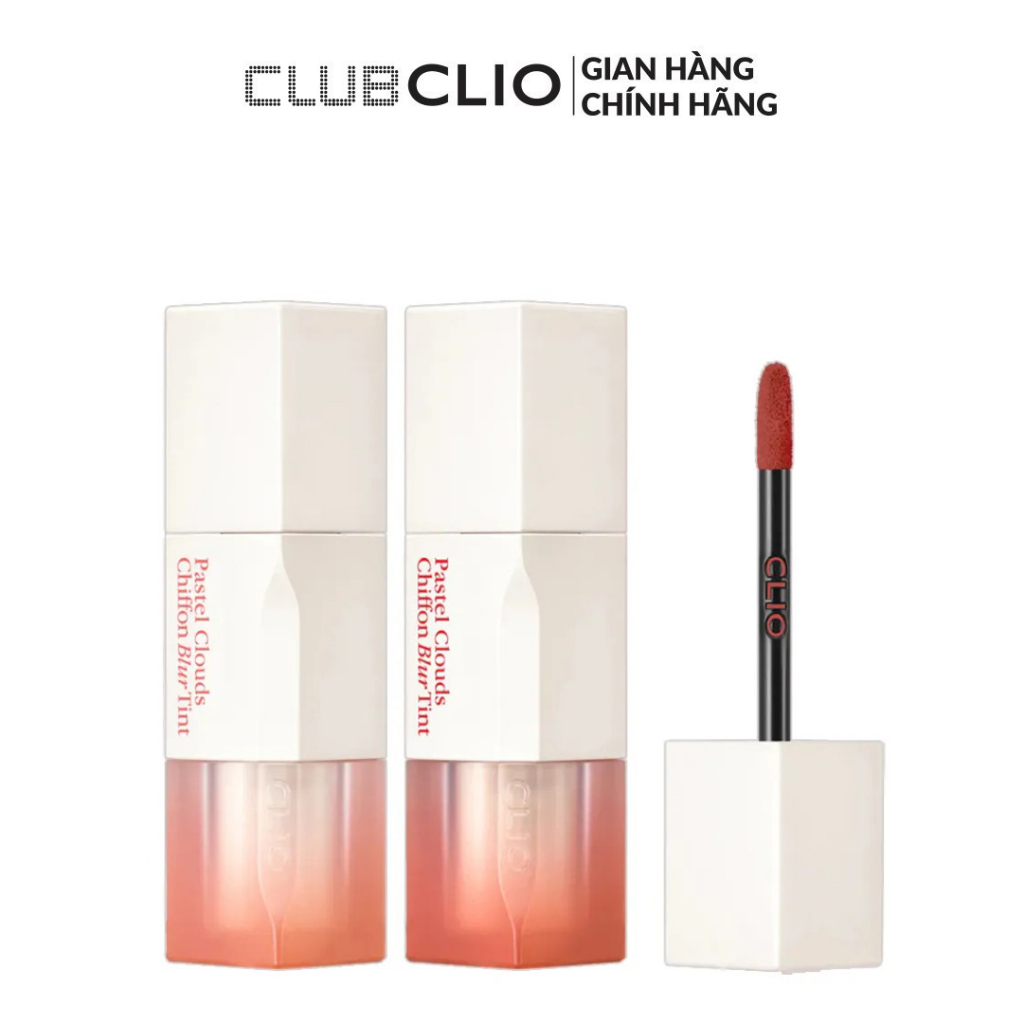 [Phiên bản Pastel Clouds] Son Kem Lì Clio Chiffon Blur Tint 3.1g