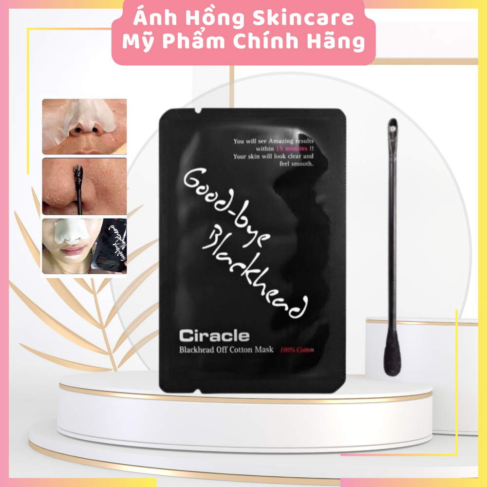 Miếng Dán Mụn Đầu Đen Ciracle Goodbye Blackhead 5ml