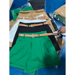 Quần short kaki gập gấu mã 82
