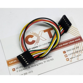 Dây bus 2.54mm hai đầu đen cái dài 20cm