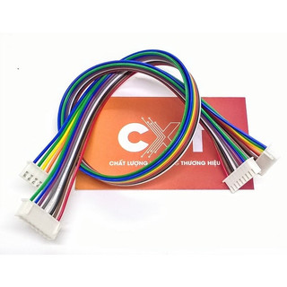 Dây bus xh2.54mm 8p 2 đầu cái -26awg dài 40cm