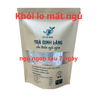 Trà đinh lăng giúp an thần ngủ ngon