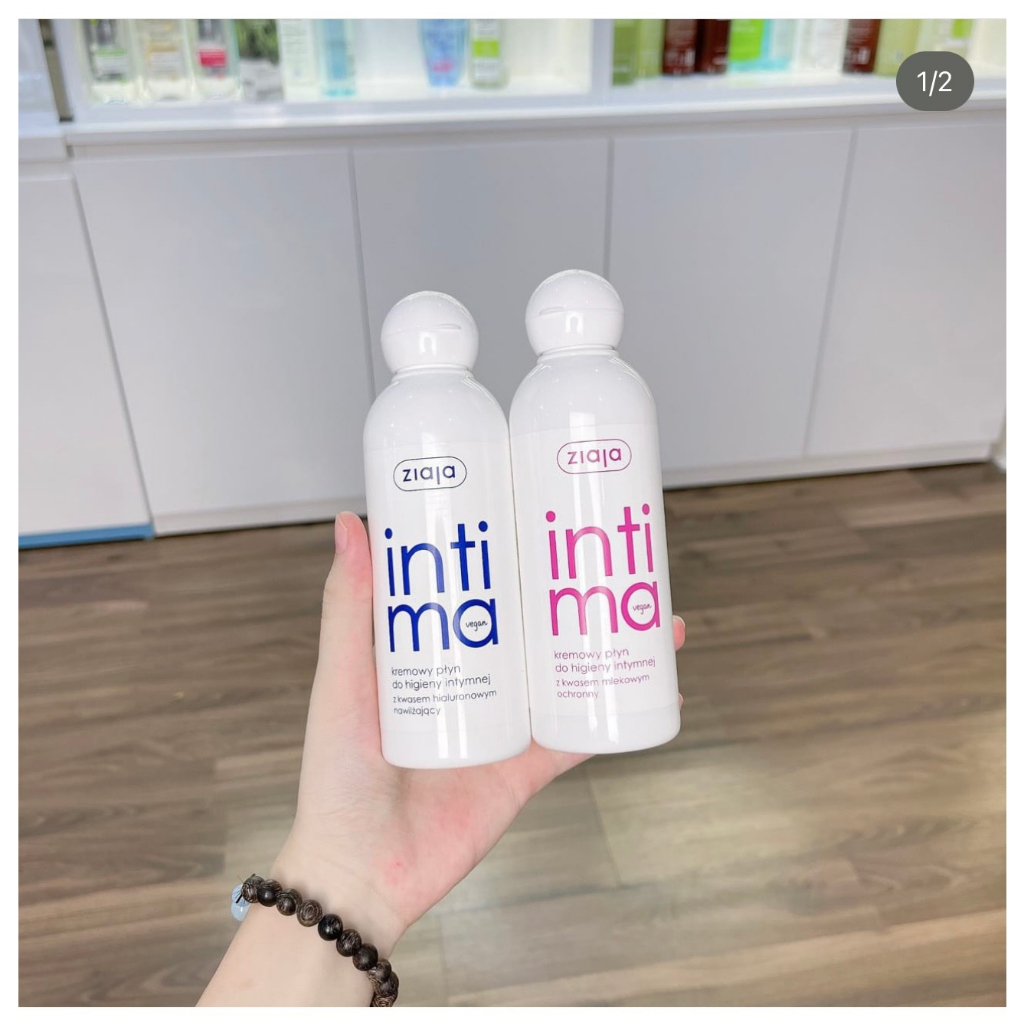 Dung dịch vệ sinh phụ nữ intima vệ sinh vùng kín ngăn huyết trắng, khí hư không kích ứng da 200ml