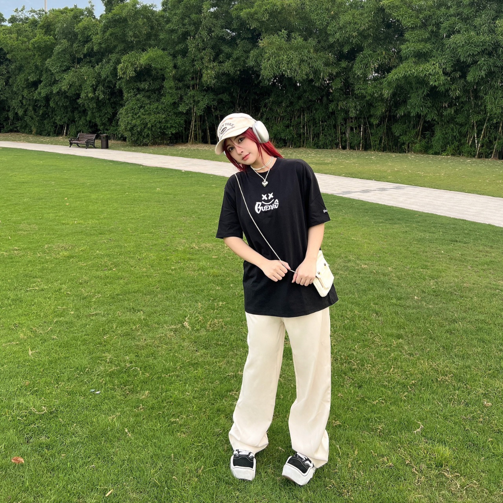 Áo thun local brand tay lỡ form oversize unisex cho nam nữ BUENAS - SWT89