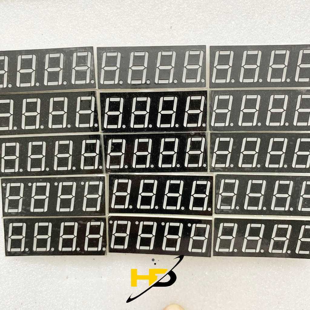 Led 7 Đoạn 0.56 Inch 4 Số Anot Chung Ánh Sáng Màu Vàng