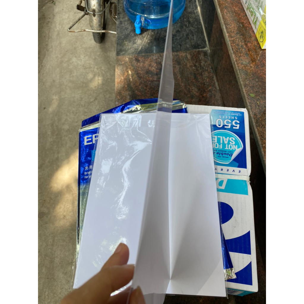 20 tờ in ảnh 1 mặt Epson hoa cúc cho máy in phun định lượng 200gsm