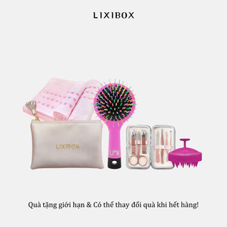 Combo sáp tẩy trang, túi, khăn tắm, lược gội đầu, lược gỡ rối