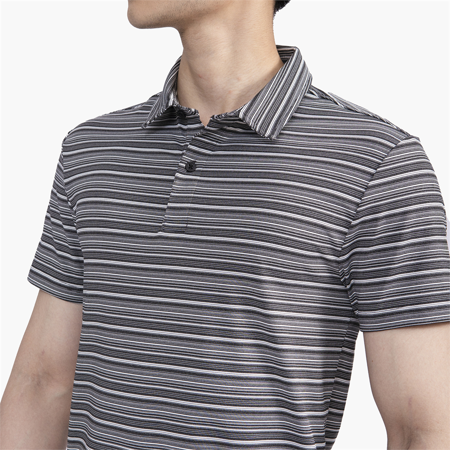 Áo polo nam Aristino  lịch lãm form ôm  co  giãn nhẹ APS094S2
