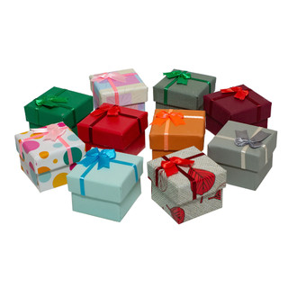 10 Hộp quà Vuông nhí Phượng Hoàng V013 - 4,5 x 3 cm