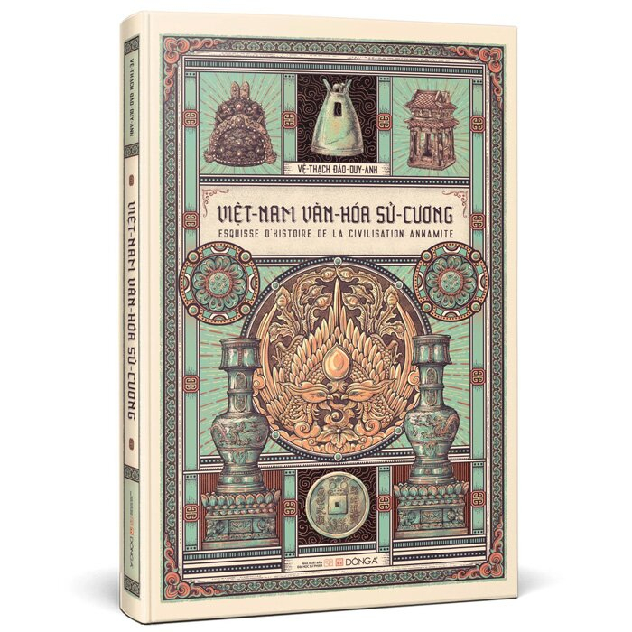 Sách - Combo 2 cuốn: Việt Nam sử lược (Bìa cứng) + Việt Nam văn hoá sử cương (Combo lẻ tuỳ chọn)  - DAB