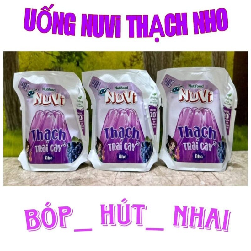 Nuvi thạch trái cây nho