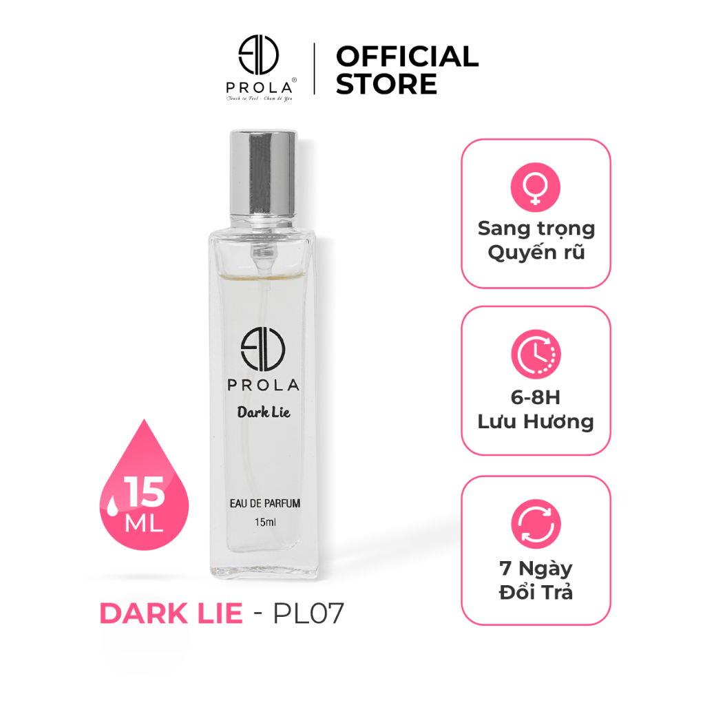 Nước Hoa Nữ Chính Hãng PROLA  Dark Lie bí ẩn, quyến rũ