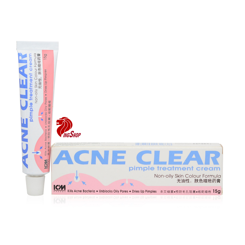 Kem ACNE CLEAR SINGAPORE 15gr Hsd:2025/26