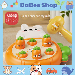 Đồ chơi giải trí cho bé Đồ chơi đập chuột cho bé không cần pin