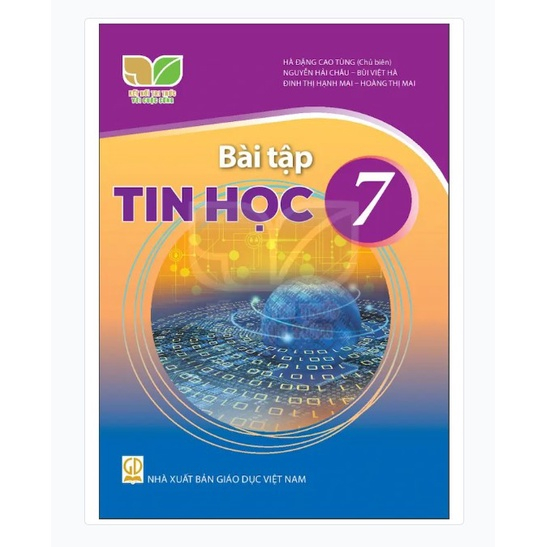 Sách - Bài tập tin học 7 - NXB Giáo dục Việt Nam