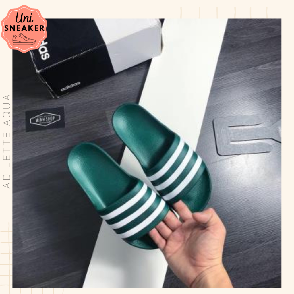 Dép quai ngang Adilette Aqua cho nam nữ, dép adidas adilette nhiều màu