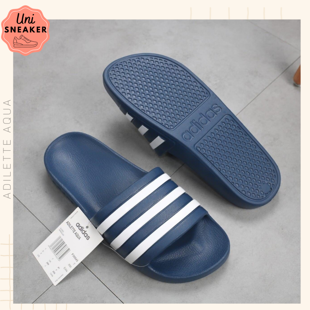 Dép quai ngang Adilette Aqua cho nam nữ, dép adidas adilette nhiều màu