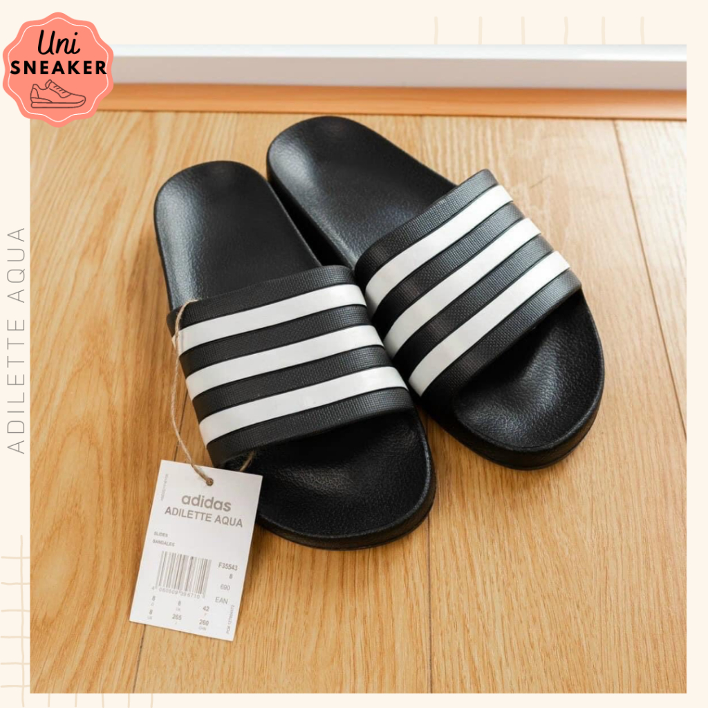 Dép quai ngang Adilette Aqua cho nam nữ, dép adidas adilette nhiều màu