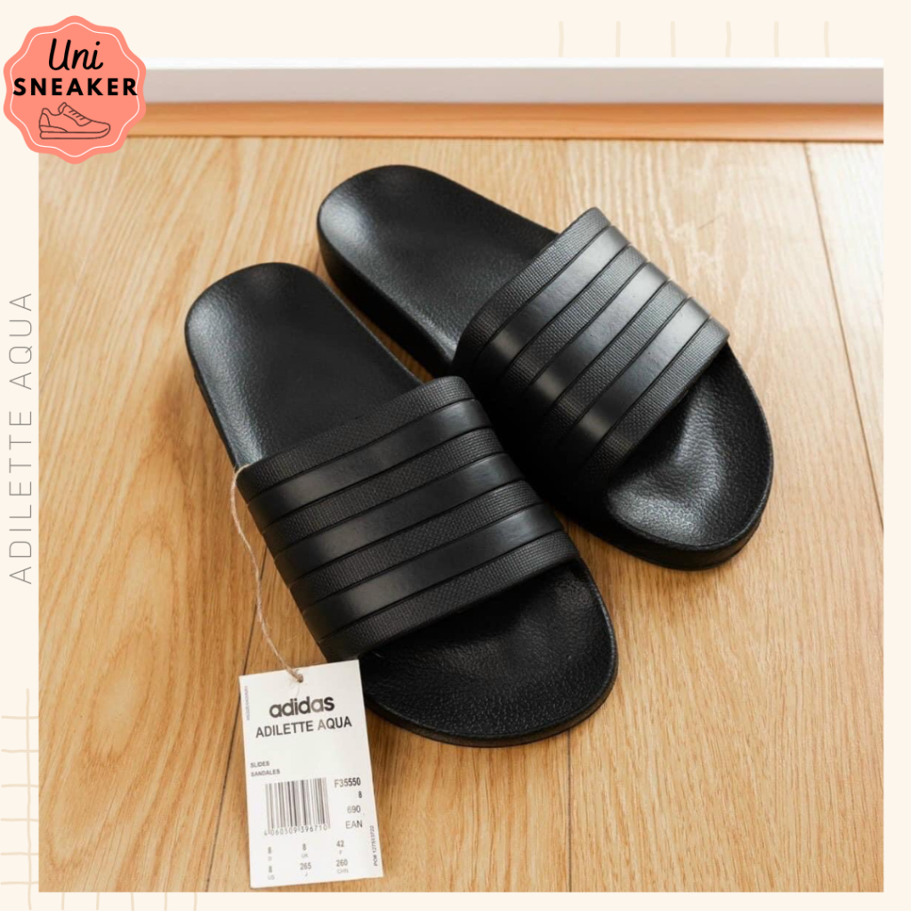 Dép quai ngang Adilette Aqua cho nam nữ, dép adidas adilette nhiều màu