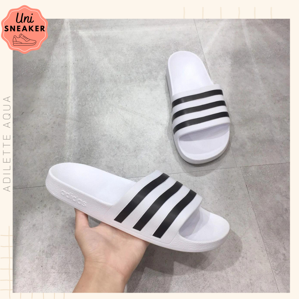Dép quai ngang Adilette Aqua cho nam nữ, dép adidas adilette nhiều màu